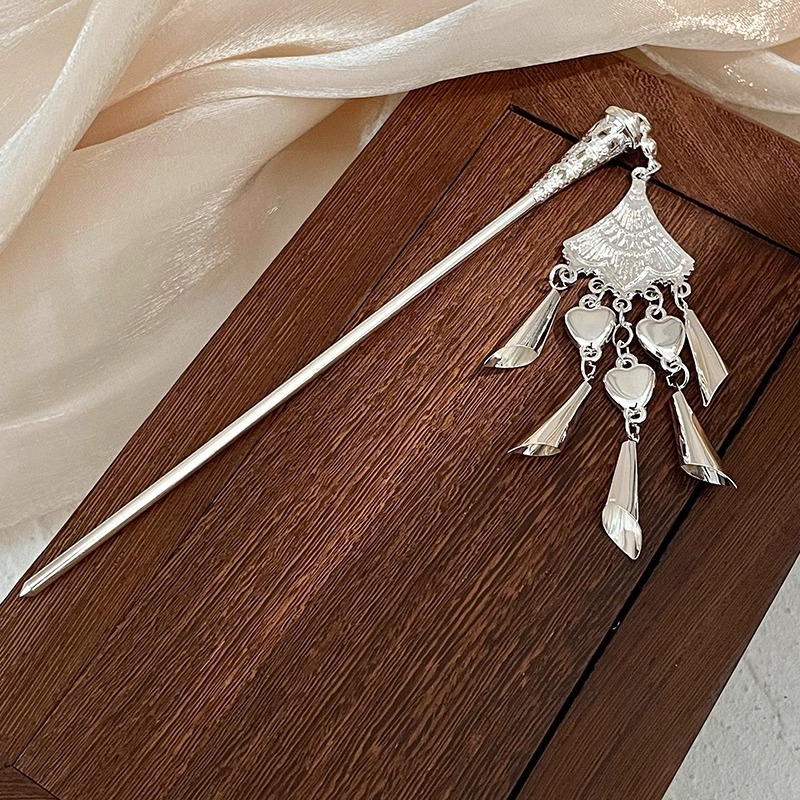 Nuevo estilo chino flange flores alfileres de cabello de alta calidad mujer cabeza trasera alfileres de cabello chino cheongsamos alfileres de cabello tocado