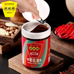 Chengdu Brand Red Oil Pixian Bean Paste, 600g Canned, No Additives, Sichuan Cuisine Cooking Condiment, Household Use, Wholesale