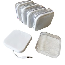 適用蘋果手機耳機 I5頭線控調音通話耳機 水晶盒包裝禮品通用耳機
