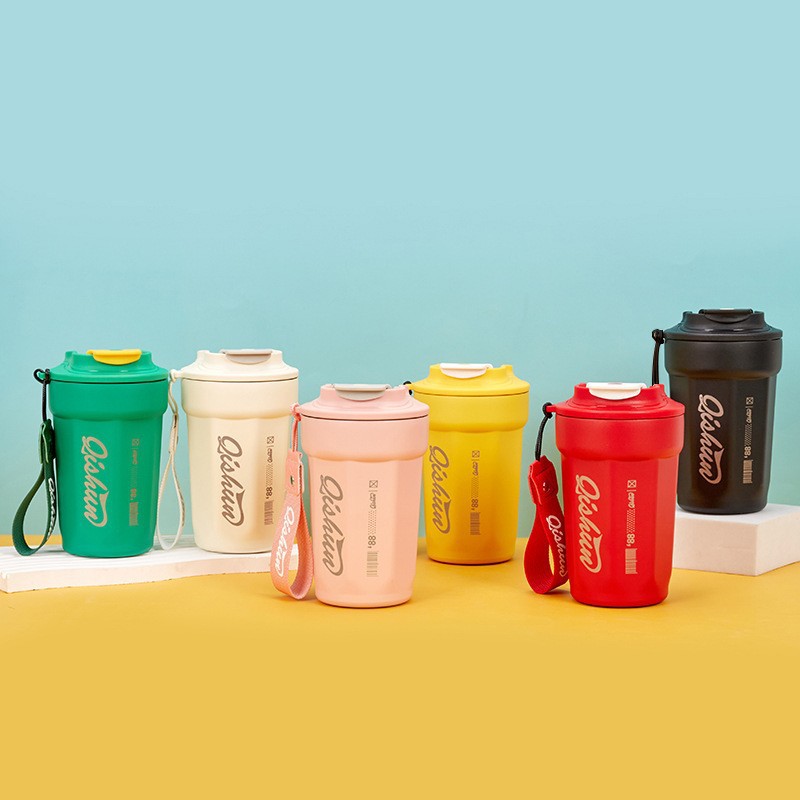 Taza térmica de acero inoxidable 316 de gran capacidad para café portátil uso en coche y estudiantes