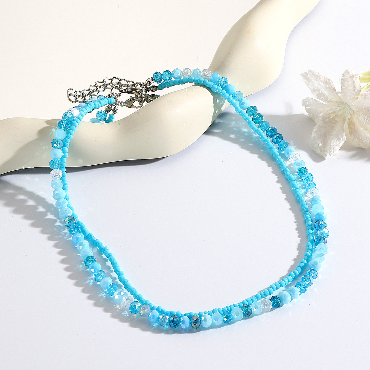 Colar y de pérolas com tassel elegante corrente para mulher_voghion.com