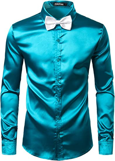 Men's Glossy Disco Shirt 5