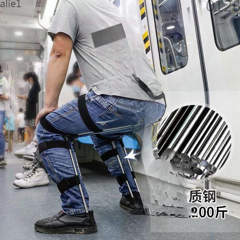 Silla invisible vestible silla exoesqueleto silla mágica vestible para cuerpo humano