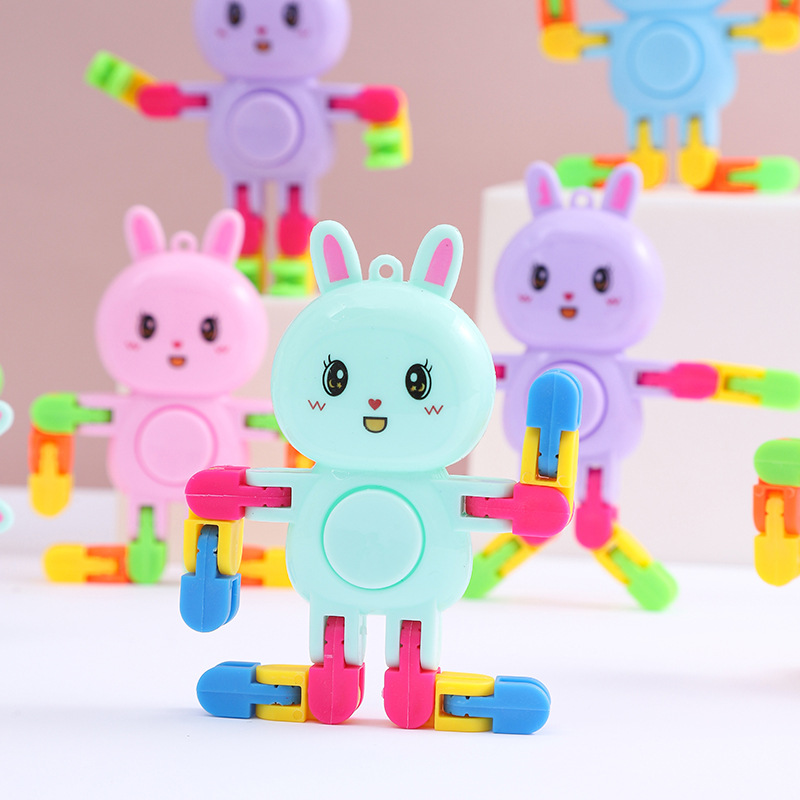 Venta caliente transfronteriza juguetes de descompresión dibujos animados diversos estilos giroscopio cadena de variedad descompresión de la yema del dedo juguetes para niños al por mayor