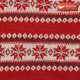in stock Pet Clothes Knitted Jacquard Fabric Thick and Thin Needle Wool Christmas Fabric Crafts Snowflake Wool Cloth