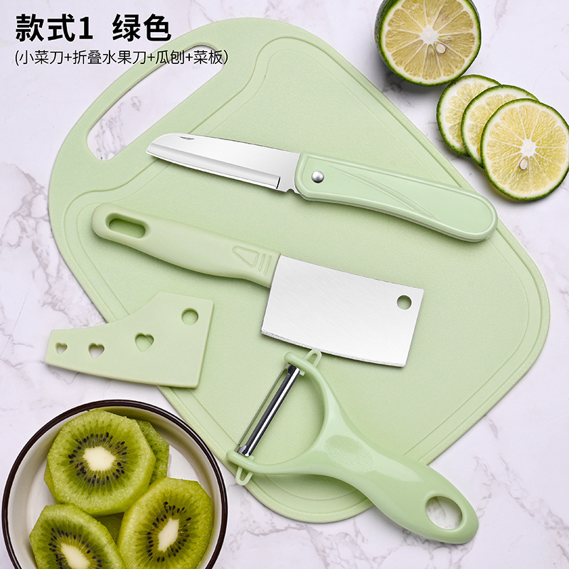 Cuchillo de fruta plegable cuchillo de frutas al aire libre cuchillo de frutas doméstico portátil de acero inoxidable mini dormitorio multifuncional