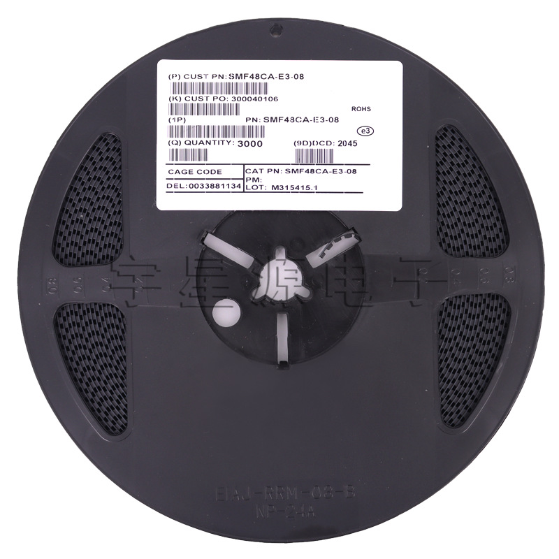 SMF48CA 贴片TVS瞬变抑制二极管 200W 48V SOD-123 双向