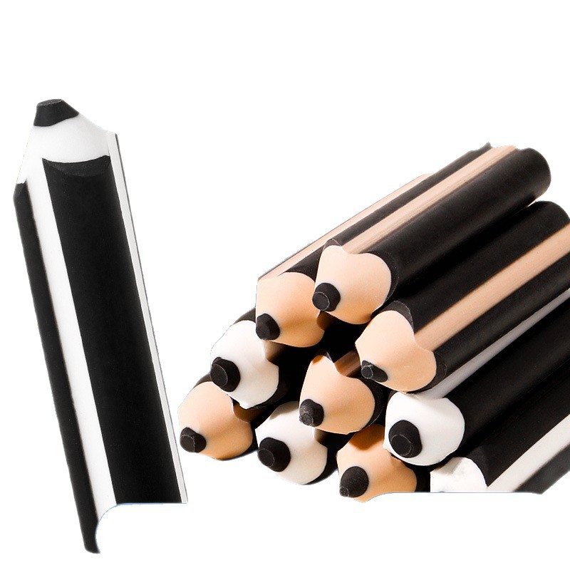 Borrador en forma de bolígrafo, borrado especial para estudiantes, pintura de arte, limpia, sin escoria, menos migajas, goma, papelería creativa al por mayor