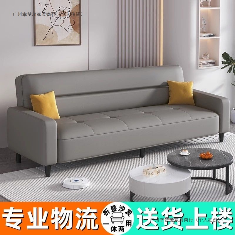 2025 New Sofa Bed Sofa Small Apartment Rental Office Sofa Reception Folding Living Room Bedroom Cheap
