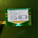 24V电量显示器智能电瓶充电器LCD12V24充电机液晶屏