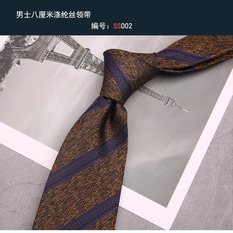 Ropa formal de los hombres de la boda del novio de los hombres de negocios Azul Rojo mano anudada traje de rayas patrón animal corbata