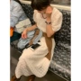 圆领短袖夏季小清新连衣裙
