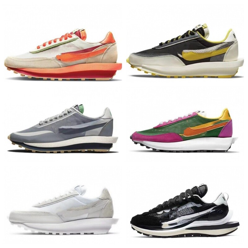 Putian Shoes Pure Original Waffle Shoes 3.0 Sacai 2.0 Collaboration Deconstructed Double Hook Unisex Couple Height-Increasing Running Shoes Putian Shoes Pure Original Waffle Shoes 3.0 Sacai 2.0 Collaboration Deconstructed Double Hook Unisex Couple Height-Increasing Running Shoes