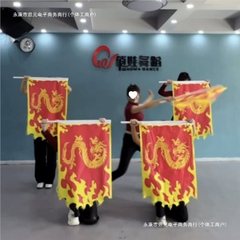 表演旗舞旗龙旗表演旗风龙道具旗帜武术旗学校表演旗子古旗