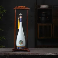 Цзиндэчжэнь керамическая винная бутылка три фунта винная бутылка бытовая керамическая винная бутылка