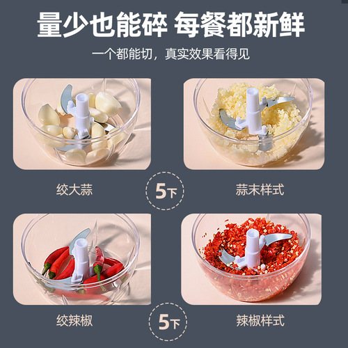 Garlic masher, hand-pulled garlic masher, manual garlic press, garlic grinder, garlic grinder, garlic mortar