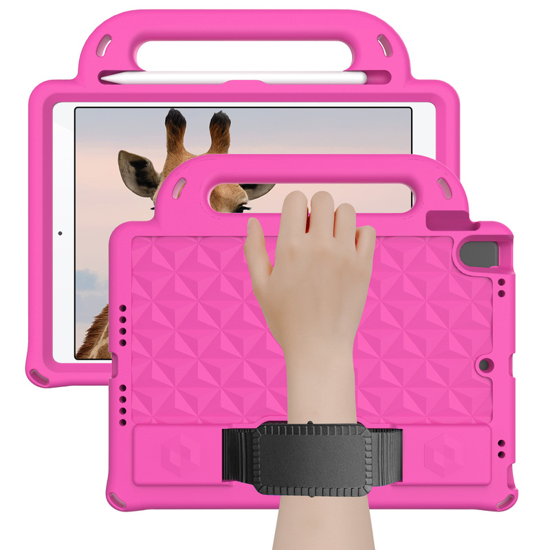 Suitable for Apple Kidsren's Satchel Tablet iPad 10.2 7/8/9 Generation Protective Case Waterproof and Anti-Fall Protective Case