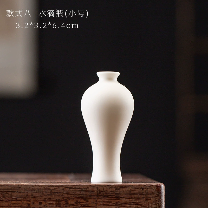 Чай Tieguanyin, керамические украшения в виде цветка для гостиной, домашний декор, маленькая вазочка