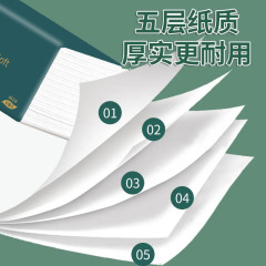 20 Packs of Household Tissue Paper Full Box Wholesale Tissue Toilet Paper Family Affordable Pack Napkins Facial Tissue Log Paper Tissue