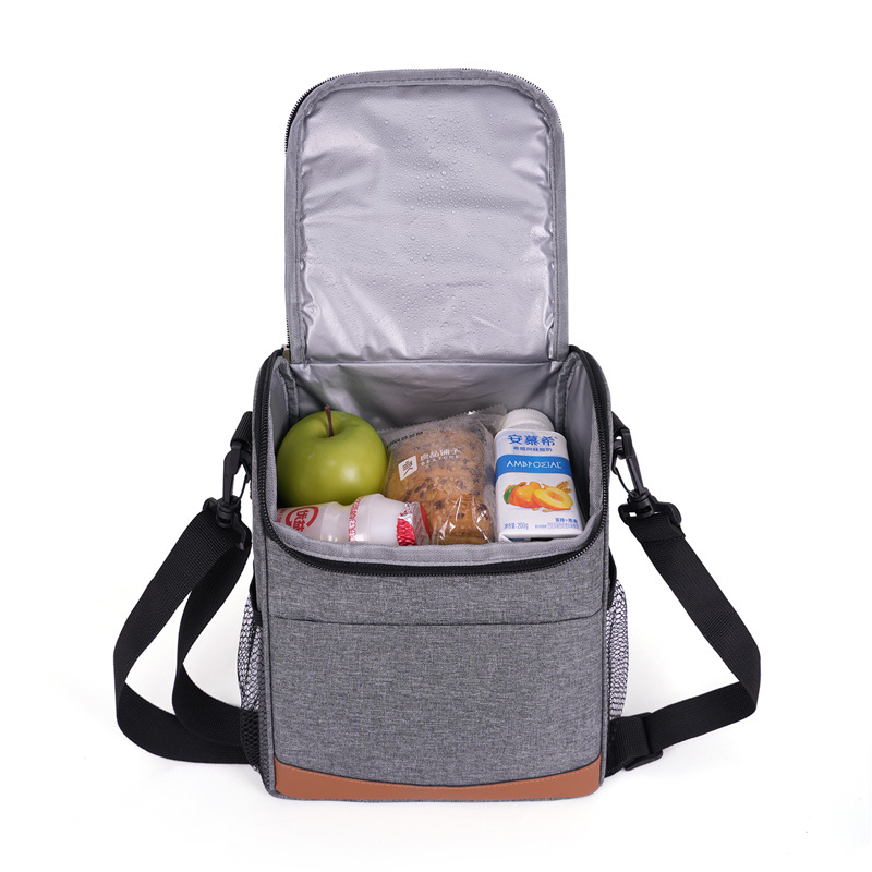 Nueva bolsa de picnic de tela de Oxford bolsa de hielo al aire libre bolsa de aislamiento para viajar al trabajo bolsa de comida impermeable explosión catiónica