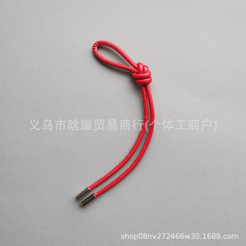 手工编织皮绳钥匙扣挂件箱包挂绳PU绳包包挂饰DIY仿皮手机壳挂绳|undefined