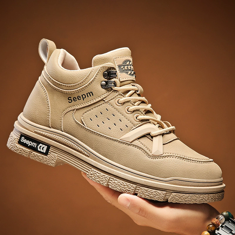 Мужская обувь для работы на новой строительной площадке весной 2024 года