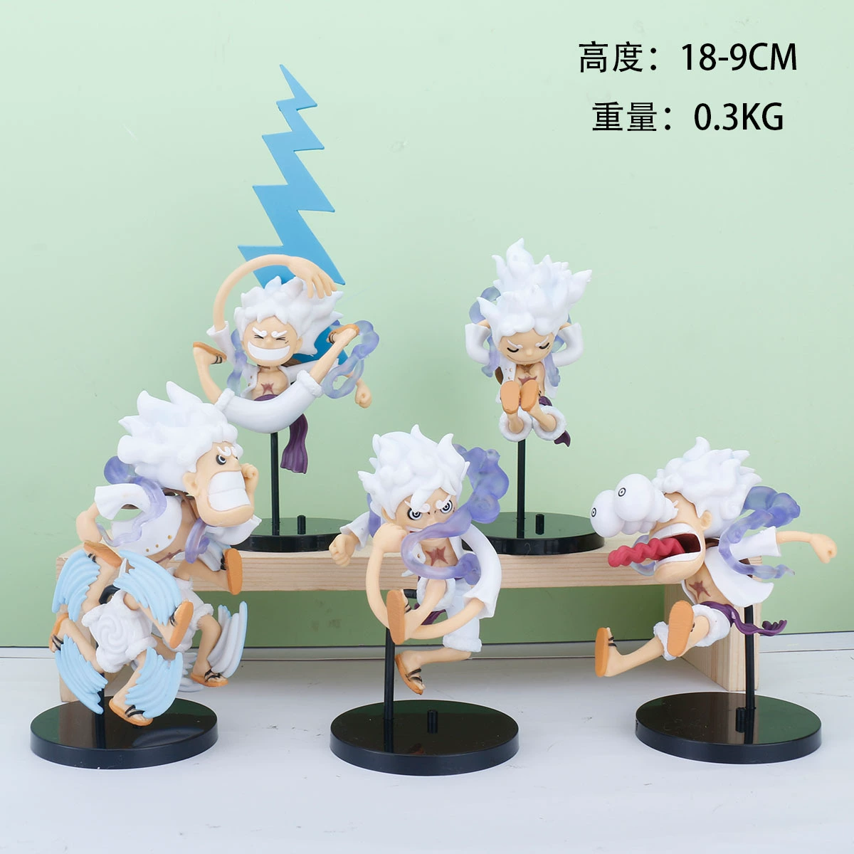 Фигура Luffy из PVC — коллекционная игрушка One Piece, несколько поз и выпусков, в пакетике или на окне