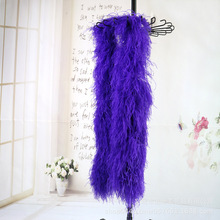 温册羽毛多层可订鸵鸟毛条演出礼服辅料羽毛围巾服装配饰手工设计