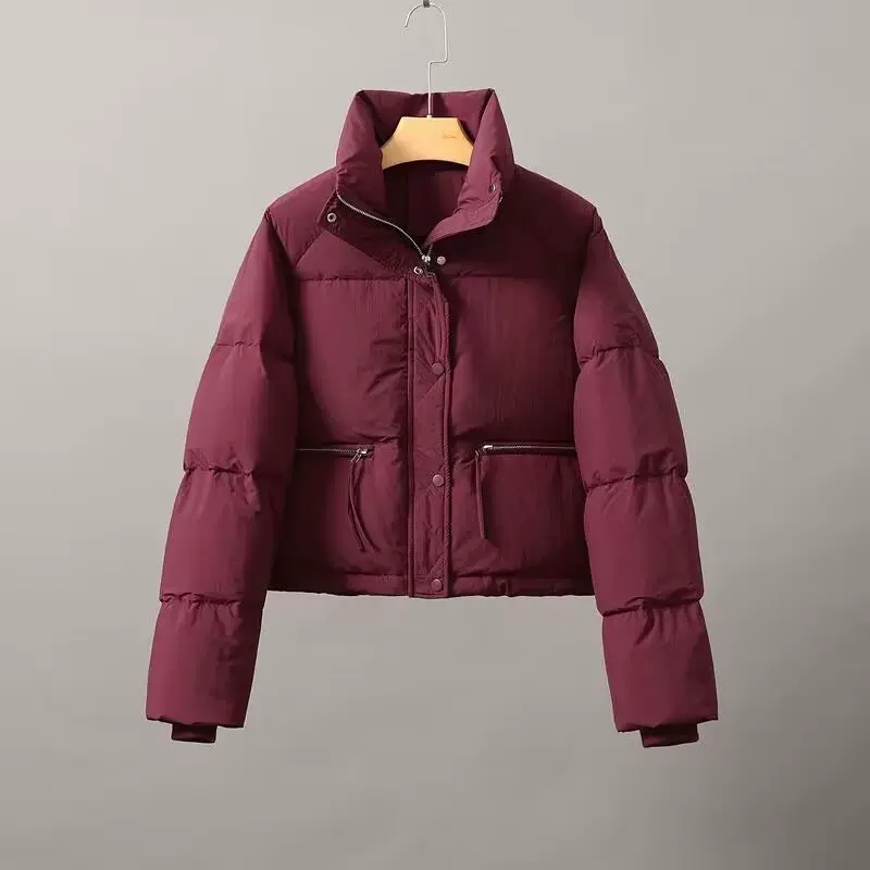 Short winter down jacket, 2023, increased thickness, plus size, Korean style