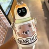 High quality children's cartoon glass for baby stainless steel