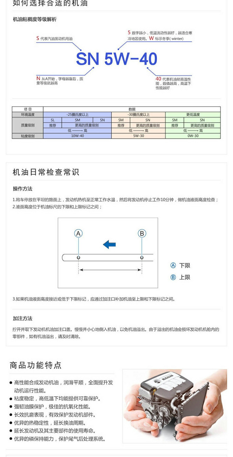 Suitable for Great Wall Haver H6H2sM4M6 Harvard H1 Coolpad c30c50 original car engine synthetic engine oil