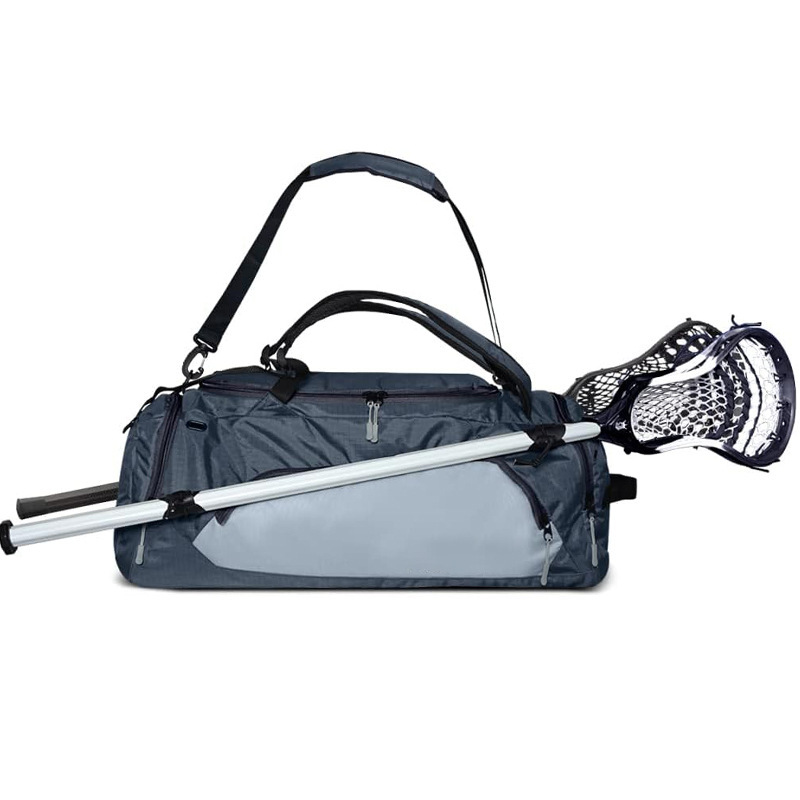 Guangzhou Source Factory Customized Amazon Hot Selling 40L Large Capacity Waterproof Sling Lacrosse Bag Sports Bag