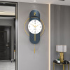 Fashionable creative wall modern decorations for living room, pocket watch, light luxury style, simple and elegant design, internet celebrity