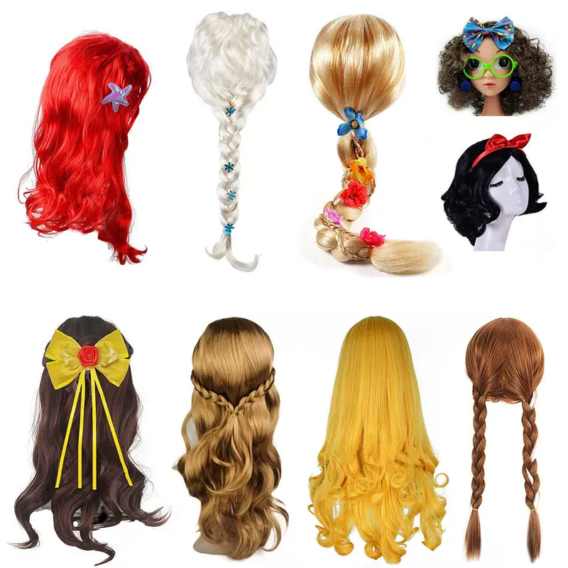 Children's wig for princess
