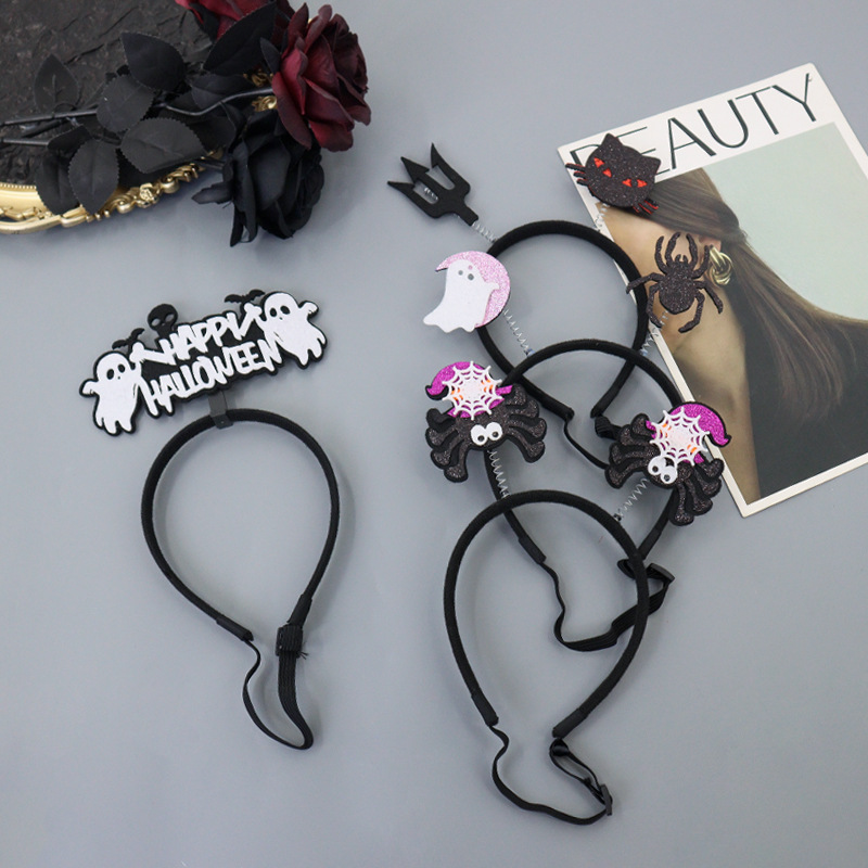 Halloween mascotas fieltro banda de cabello accesorios banda de cabello accesorios banda de cabello adorable cos banda de cabello artículos de fiesta Halloween