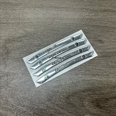 Labeling Car Logo, Car logo - standard-romeo-silver