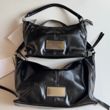 韩国小众2025新款复古油蜡皮腋下托特包饺子包休闲包单肩斜跨女包