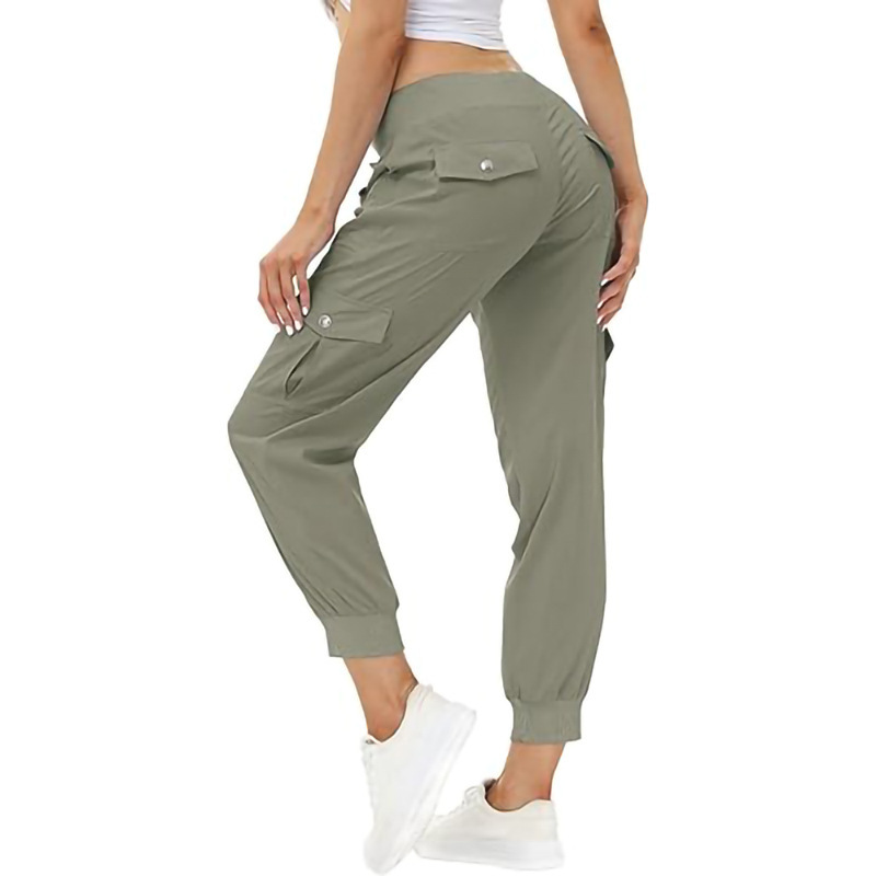 2026 Amazon Cross-Border New Women's Multi-Pocket Hiking, Travel, Casual Sports Jogging Pants, Nine-Point Pants 2026 Amazon Cross-Border New Women's Multi-Pocket Hiking, Travel, Casual Sports Jogging Pants, Nine-Point Pants
