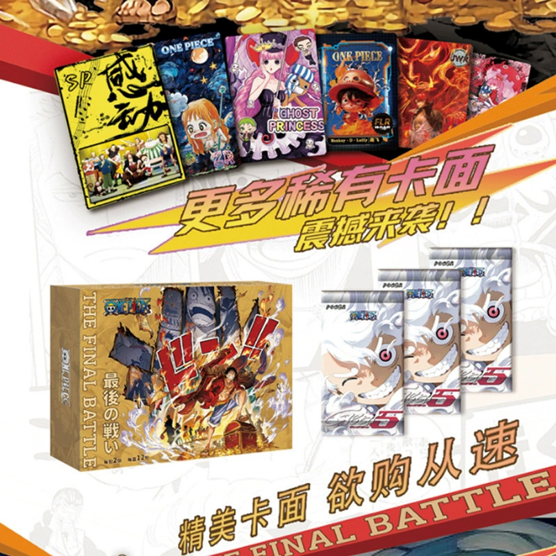 Спецпредложение коллекция фигурок персонажей аниме One Piece в слепых боксах, популярная карточная коллекция