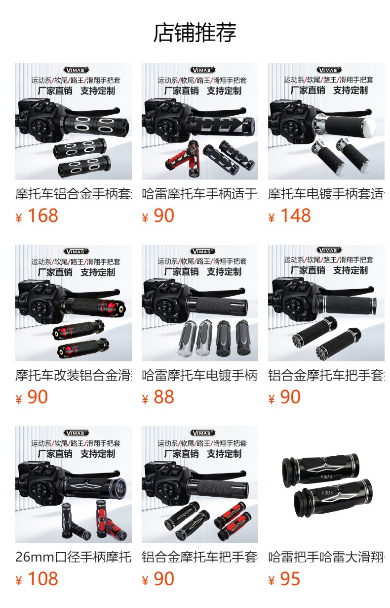 Motorcycle Aluminum Alloy Handle Cover Suitable for Harley Touring Street Glide Road King Softail Fls Motorcycle Handle