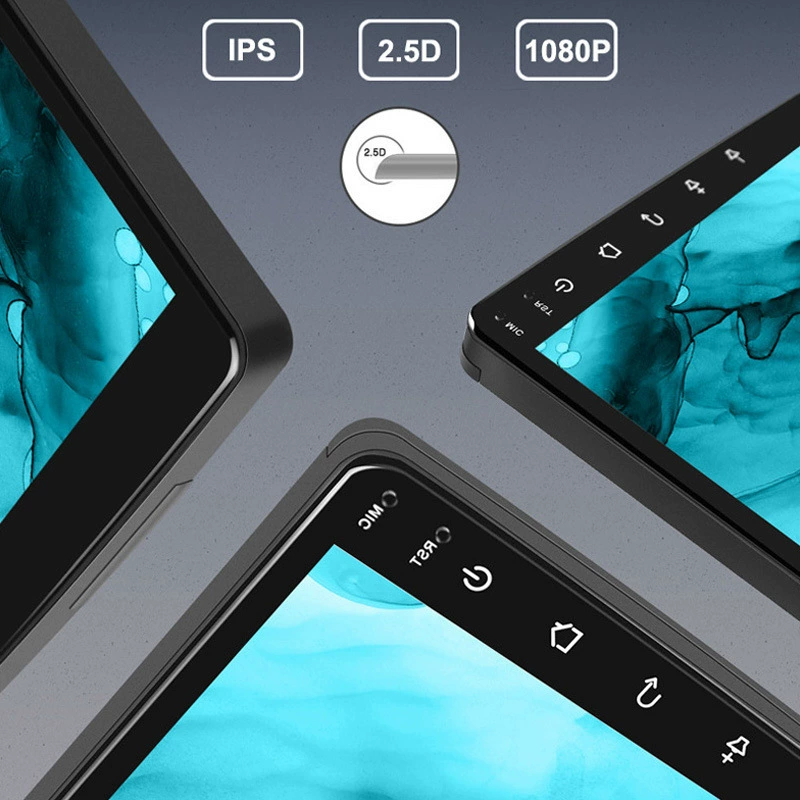 Подходит для зарубежного Toyota Elfa 08-14 автомобиль GPS Android с большим экраном, видеопоток в режиме pour, встроенная умная автомобильная система