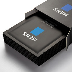 Jiefuquan men's refreshing oil control and hydrating invisible boxed mask box 25gx10 pieces moisturizing and hydrating