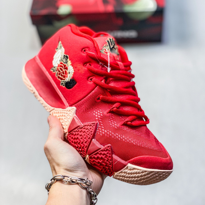 Pure Original Kyrie 4 Actual Combat Basketball Shoes Irving ‎ 4Th Generation Air Cushion Outdoor Training Sneakers for Men and Women Casual Sports Shoes