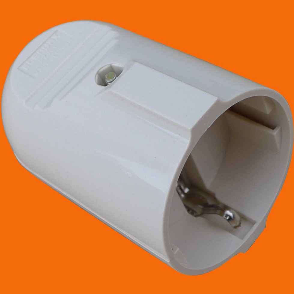 供应可接线带接地欧式欧标移动母插座（P7061）