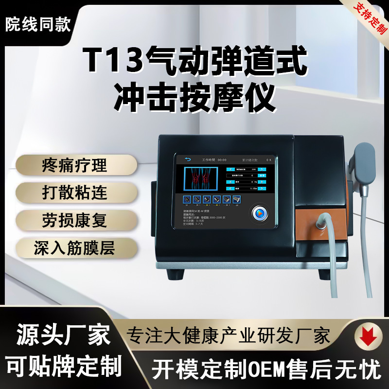 ハイエンド垂直デスクトップ体外空気圧衝撃波理学療法機器伝統的な中国医学整形外科疼痛ボディリハビリテーション理学療法機器|undefined