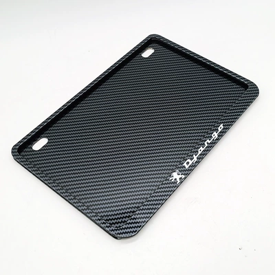 Haojue Suzuki License Plate Frame, Nömrə qabı - jianggo-magnesium-alloy-side-entry-imitation-carbon