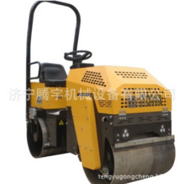 1吨新款双钢轮压路机 全液压振动压路机新款
