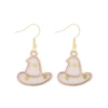 001-39. Golden Magic Hat Earrings