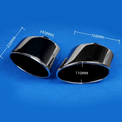 Amg Tail Throat Car Tail | Exhaust pipe - 02-50520-large-oval