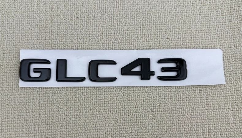 Mercedes-Benz GLC43 GLC63 modified with Black Warrior emblem, GLC260L GLC300LAMG modified with wheel hub cap emblem